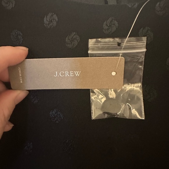 NWT J. Crew classic black dress, size 14 but runs small - Picture 3 of 8